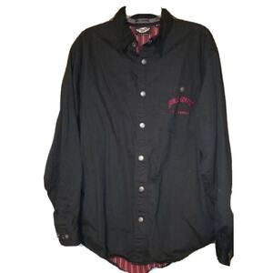 Harley Davidson MotorCycle Knights Of The Open Road Long Shirt Medium